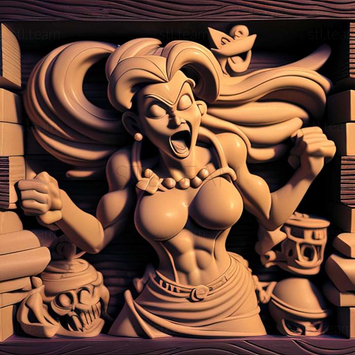 3D model Shantae and the Pirates Curse game (STL)